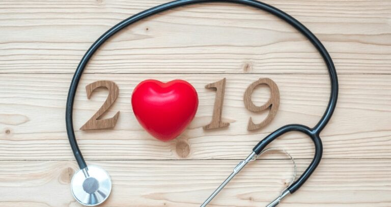 2019 With A Heart And Stehoscope