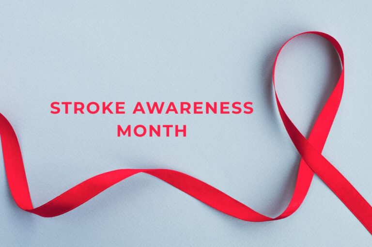 Text: Stroke Awareness Month