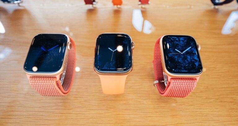 Three Apple Watches